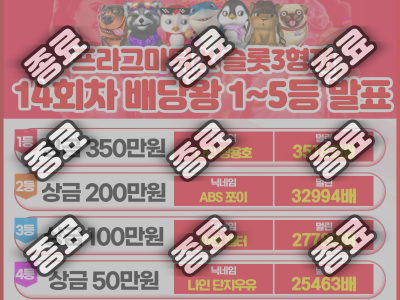 14회 배당왕 집계.png
