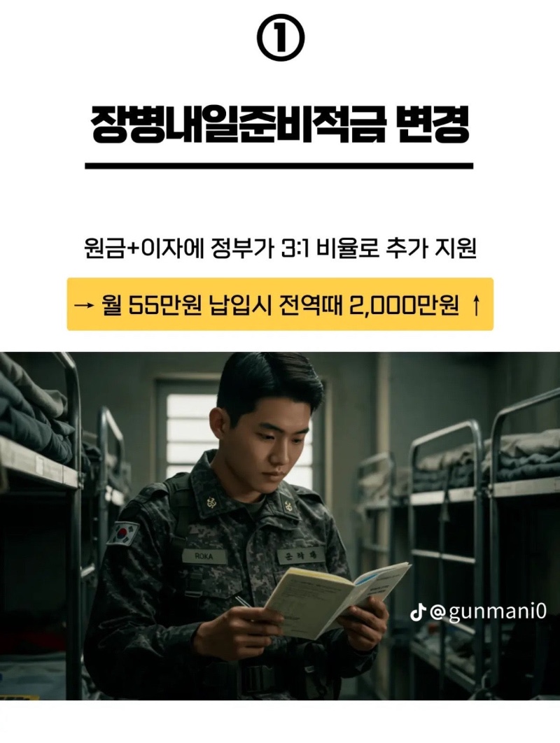2025 군대 변경사항