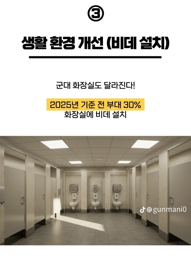 2025 군대 변경사항
