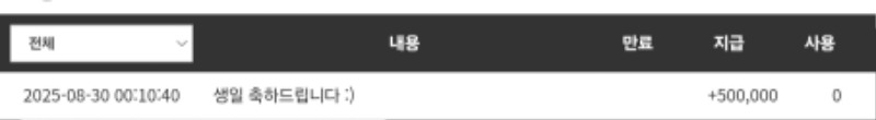 민증 생일 포인트^^감사
