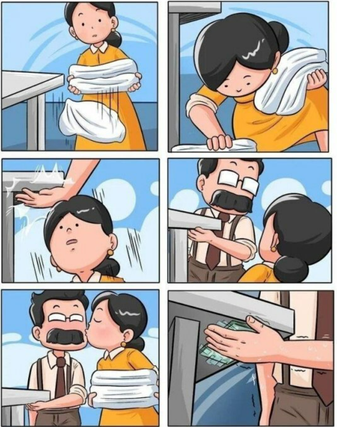 남자의 매너~