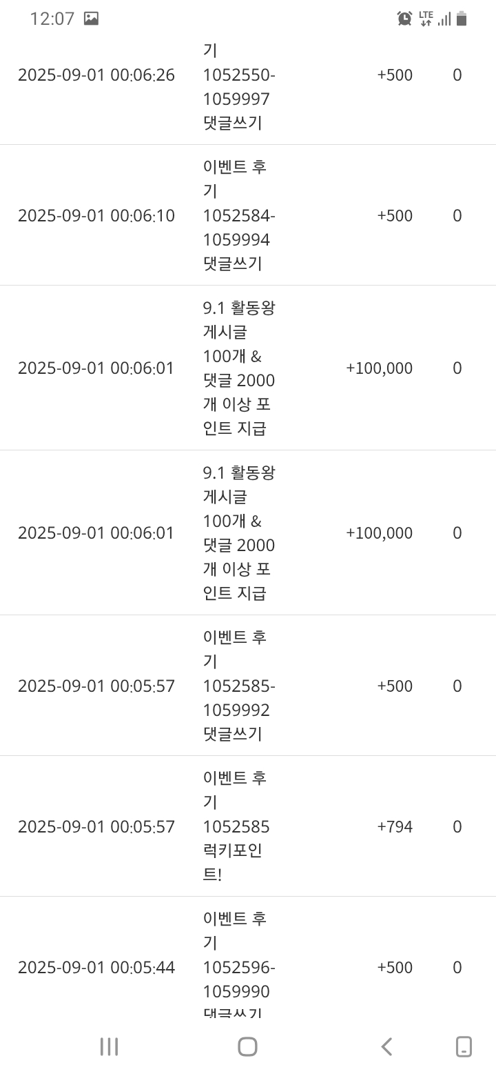 활동왕 포인트 감사합니다