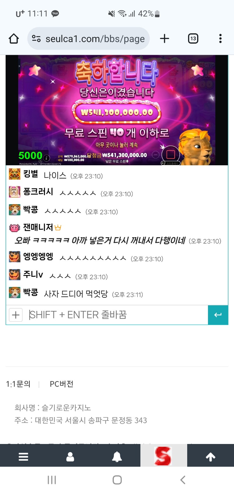 사자 슈천5억 일반구매