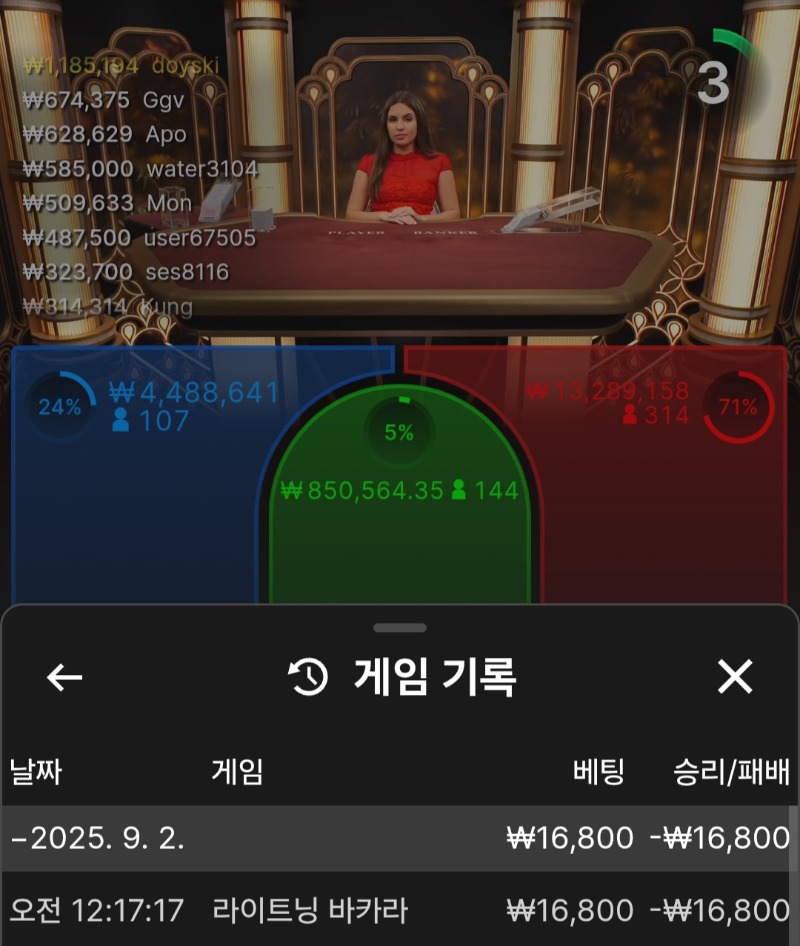 오배당첨금 한방에 낙!ㅋ