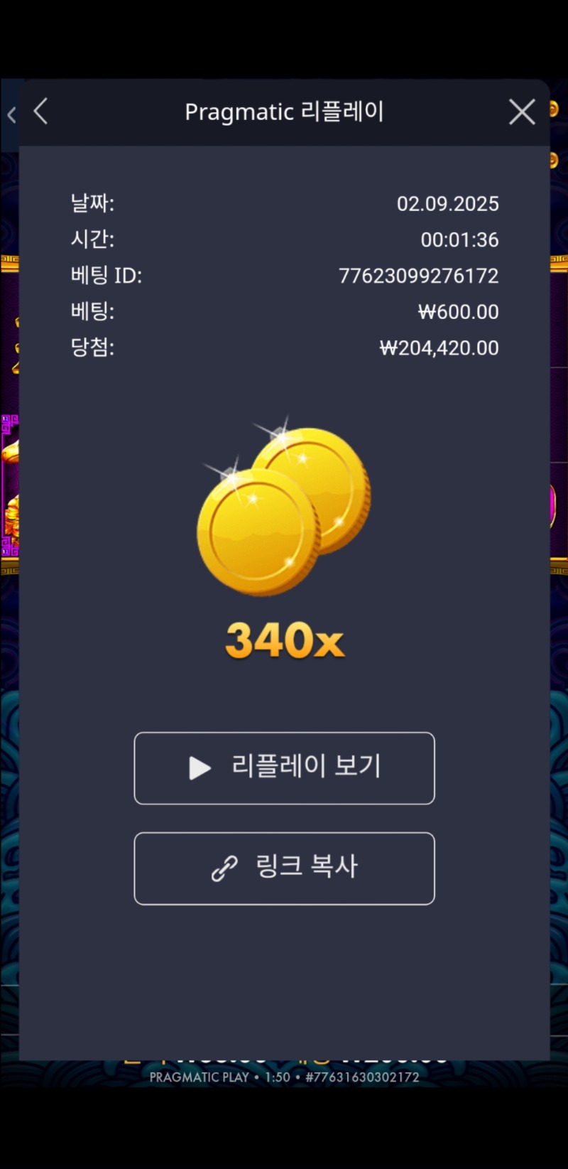 오라메 340배