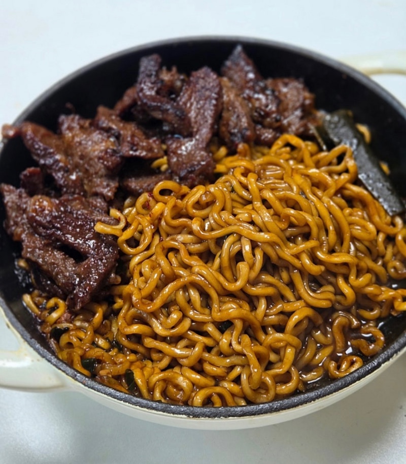 오랜만에 : 야식