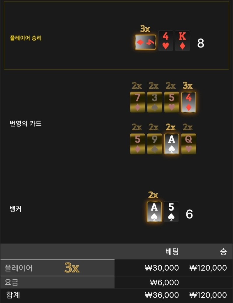 번영 3승 ●●●