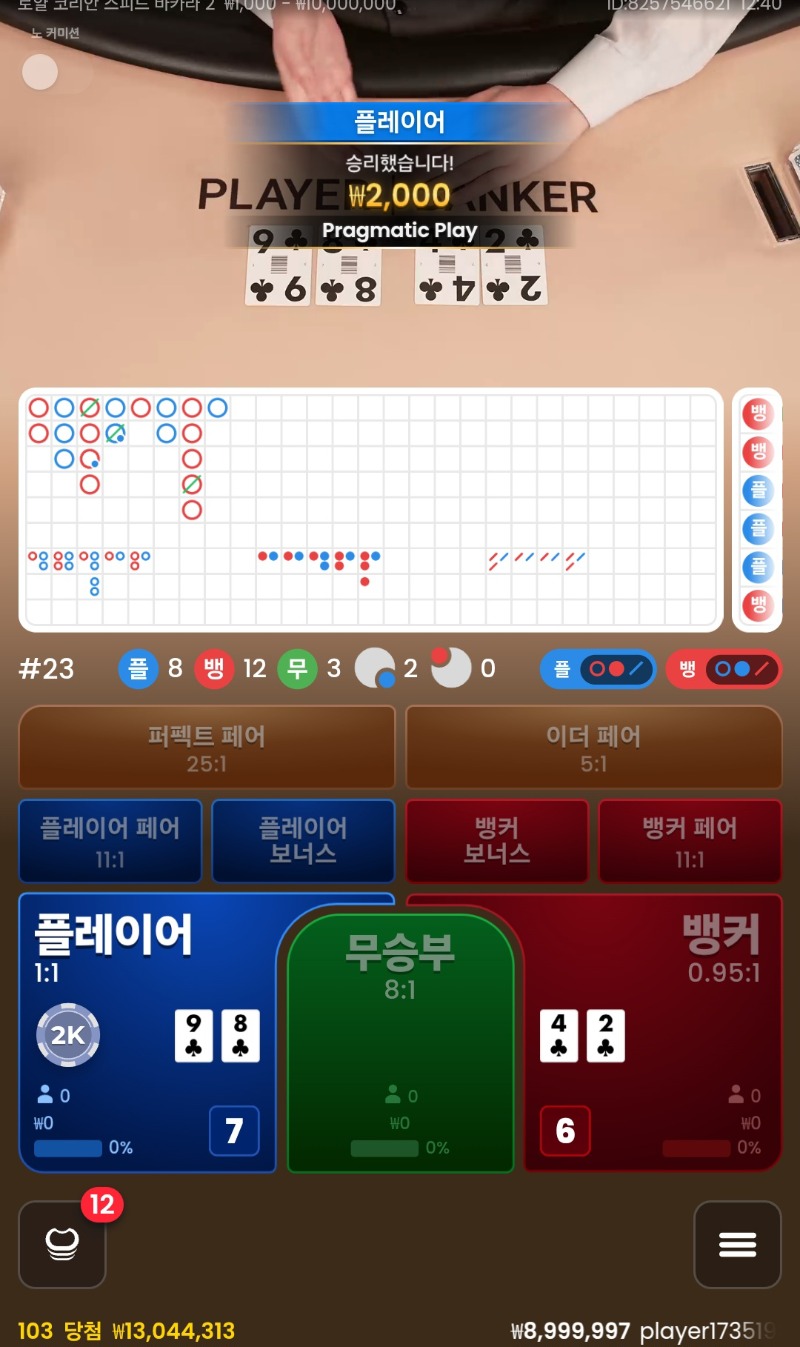 플레이어승