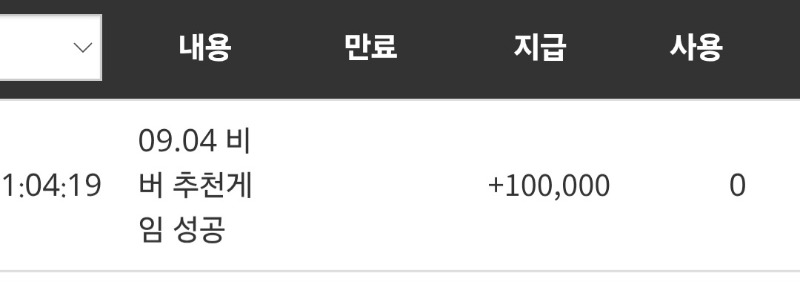비버야 나이거 그냥준거야?응원열심히해서?ㅋ