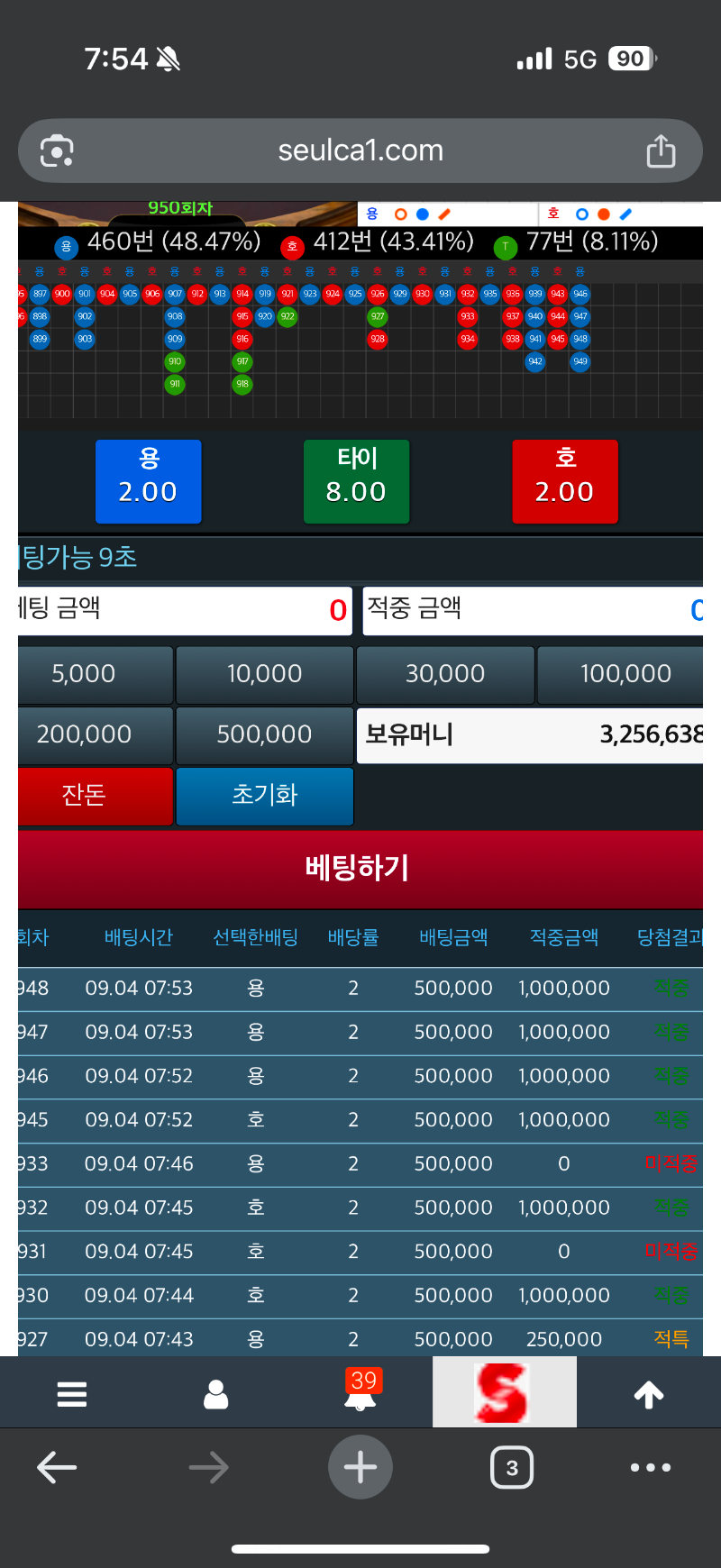 슬카라 슬용호 무섭다