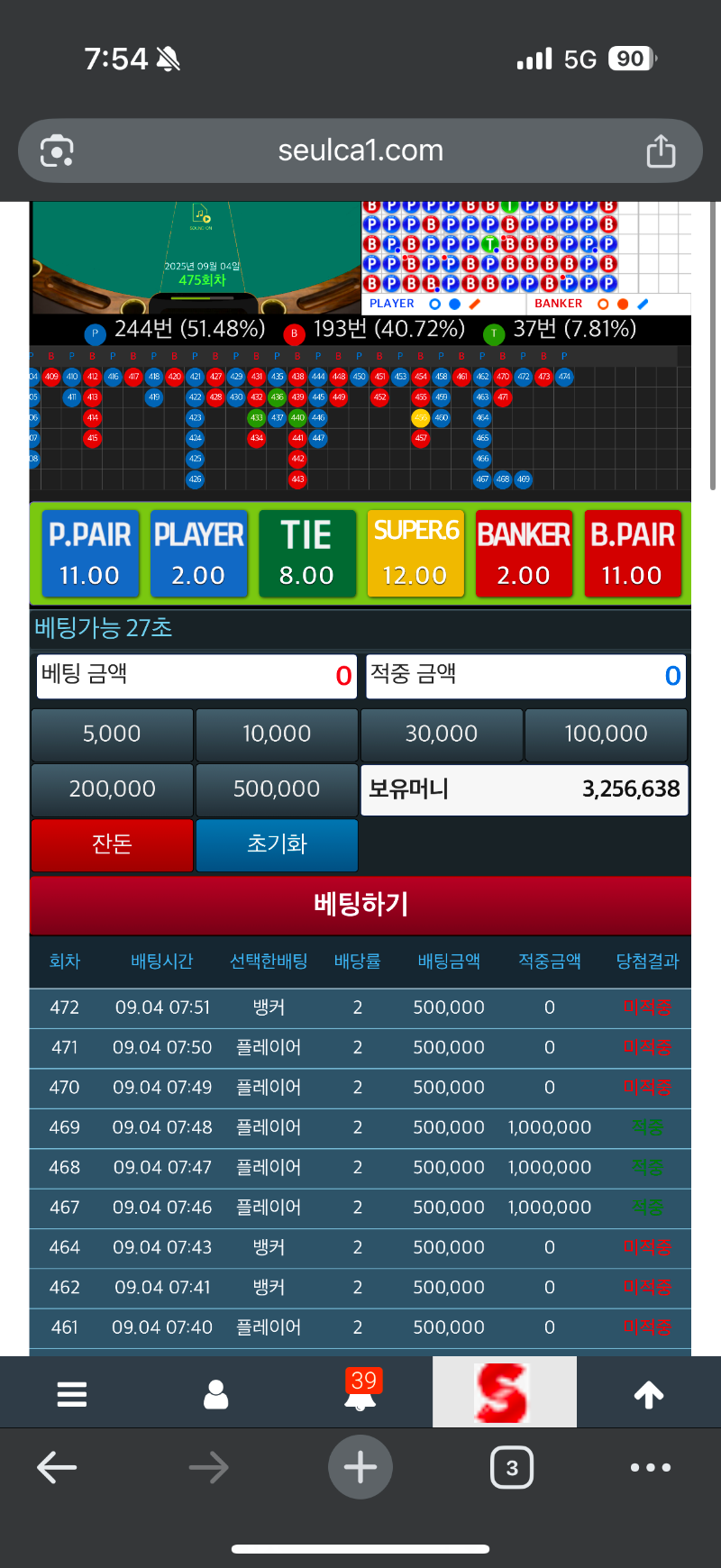 슬카라 슬용호 무섭다