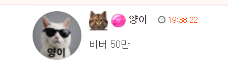 비버형  50만으로 수정 과연....