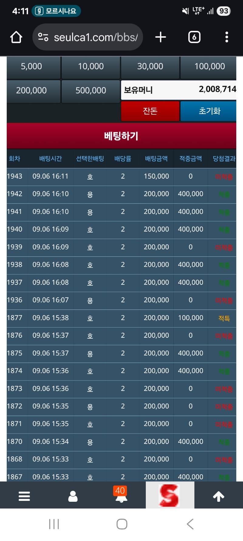 아 이번주는 포교 200만으로 마무리