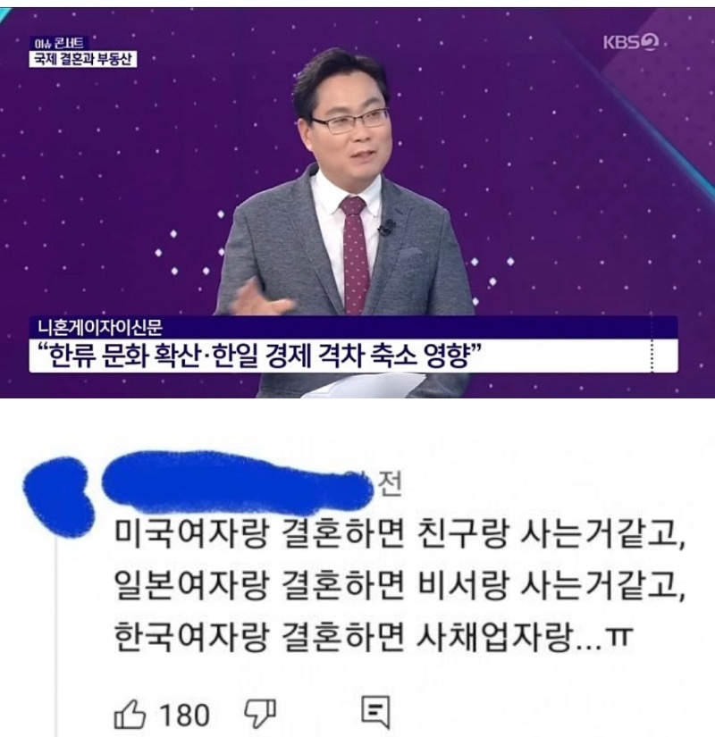 한•일 국결이 증가한 이유
