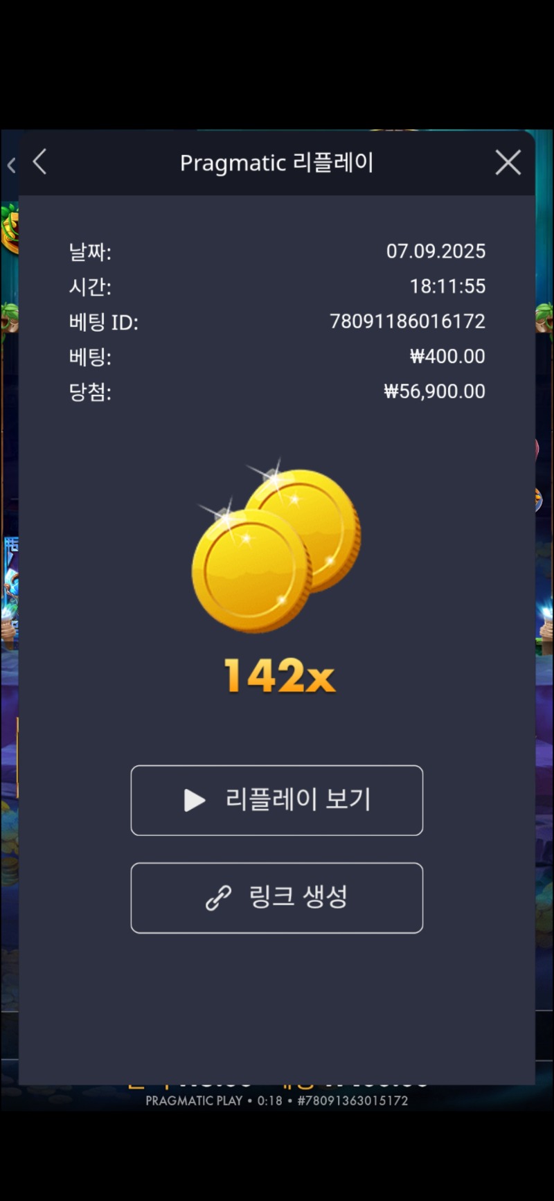 마이다스의손 142배