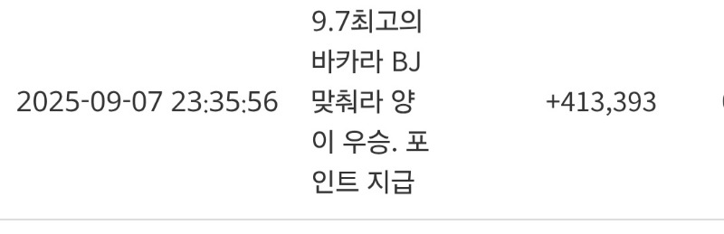 최배비 1등 양이형님