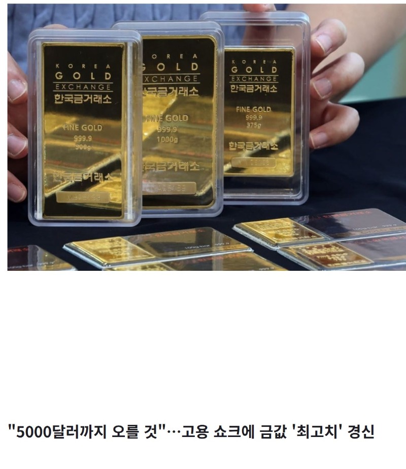 골드만삭스금값전망