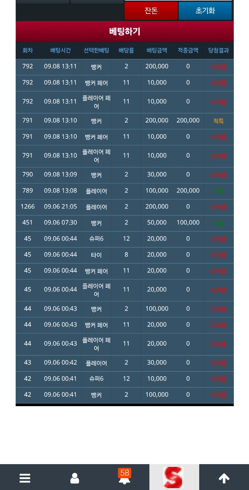 포교후 슬카라 망이네요