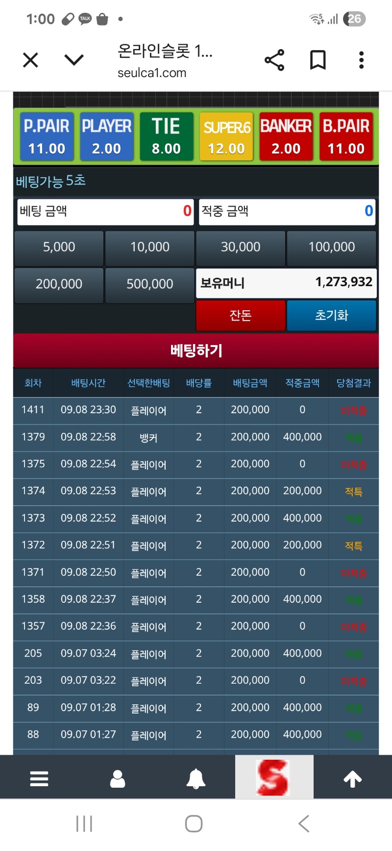 슬카라 주문입니다