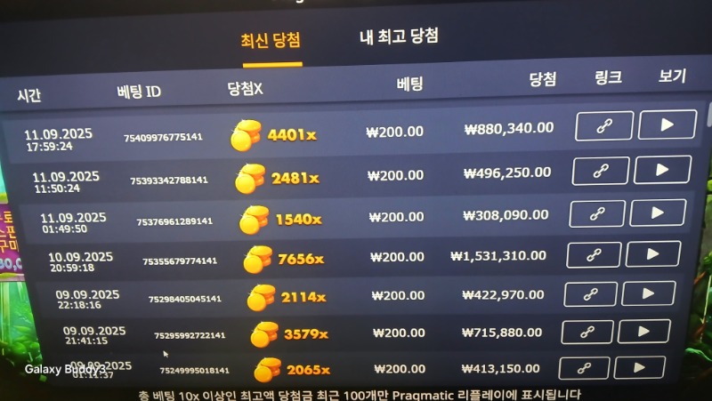 멀린4401배