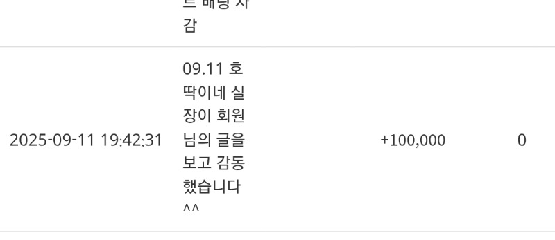 호딱이실장님 감동 ^.^슬포