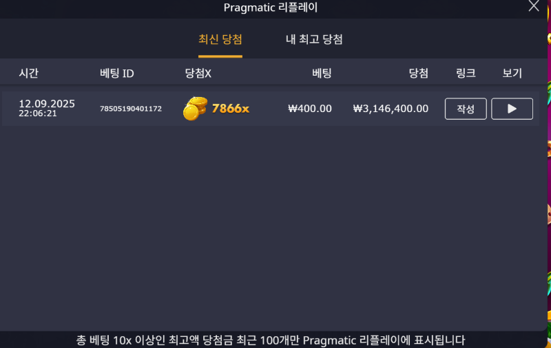 황금삽 7866배