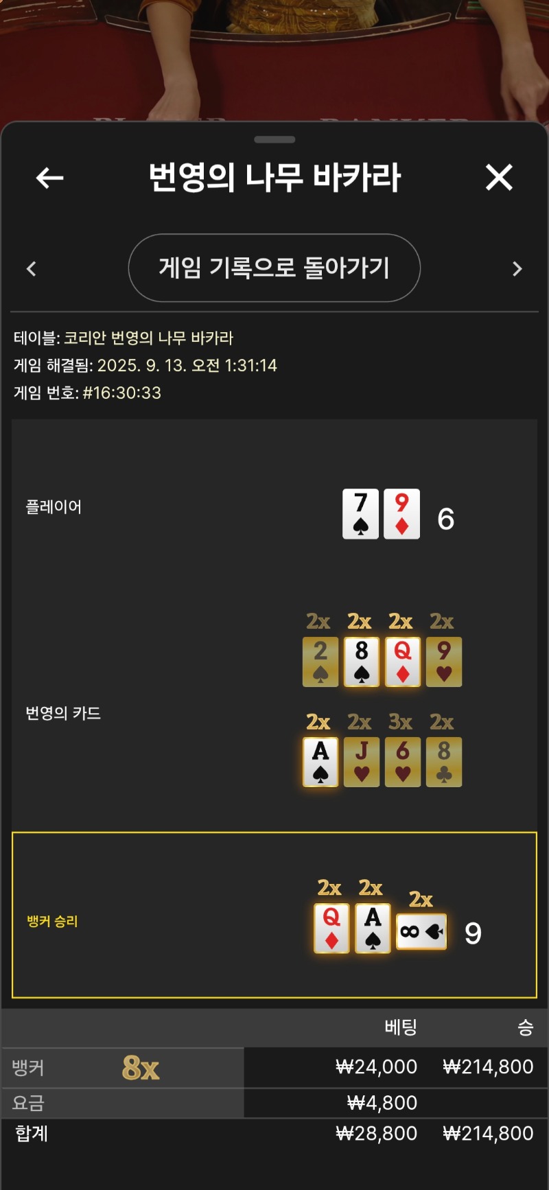 번영 8배
