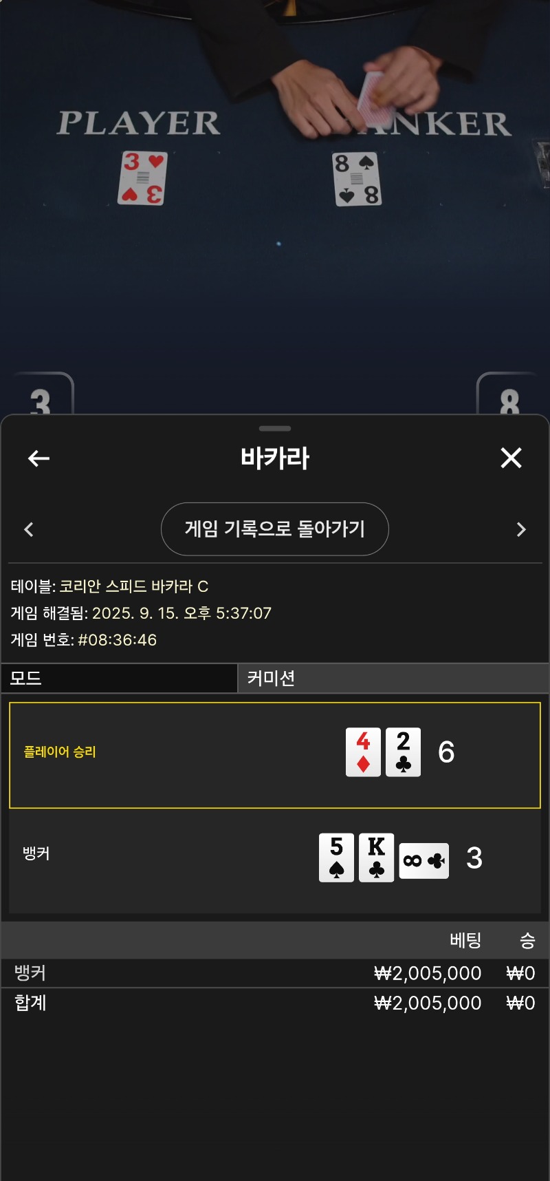 박아라 3패