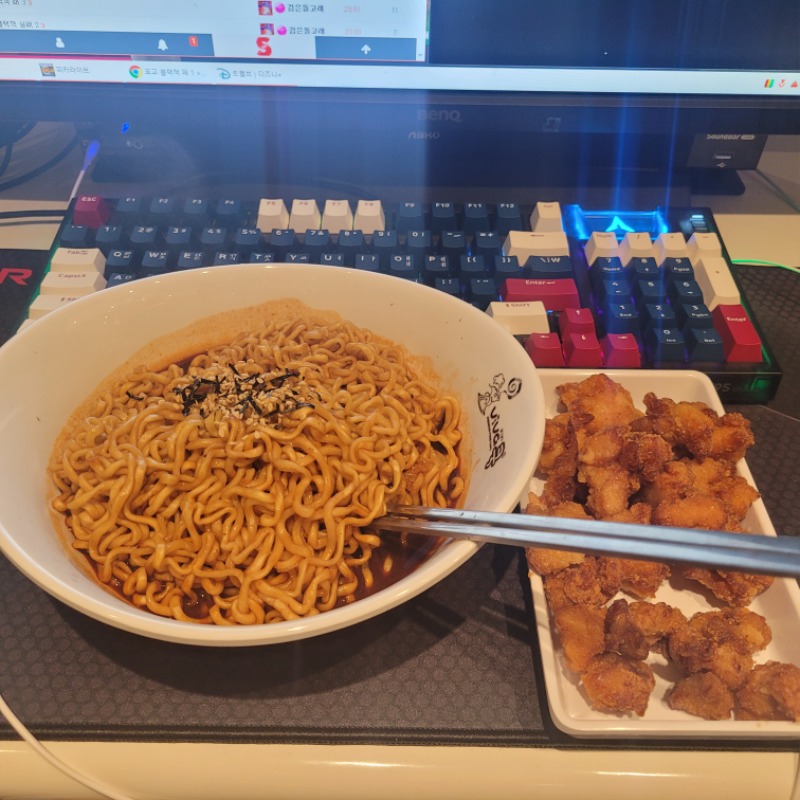 오늘야식은 그냥 간식으로~ㅎ