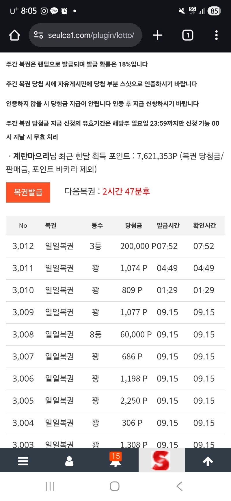 잘가라..3등ㅜ.ㅜ