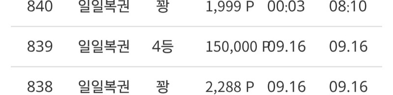 어제 일복4등 ㅅㅅ