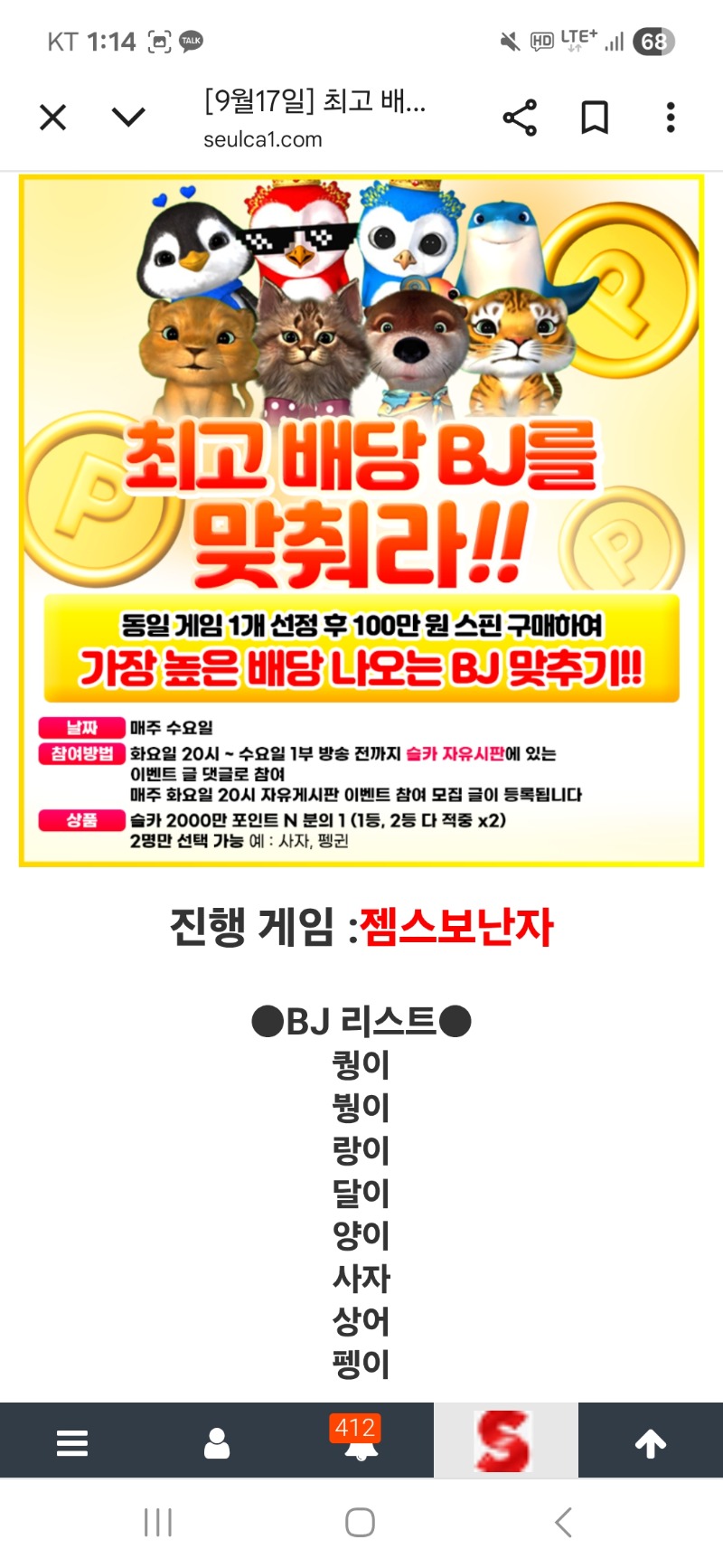 최배비 갓쨔