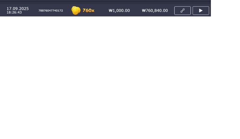 스윗보난자1000 주사위  760배당