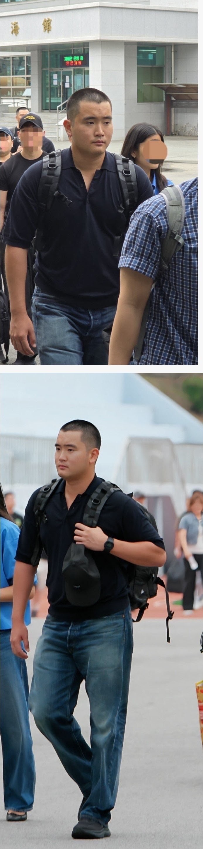 해군 입대한 이재용 아들 이지호