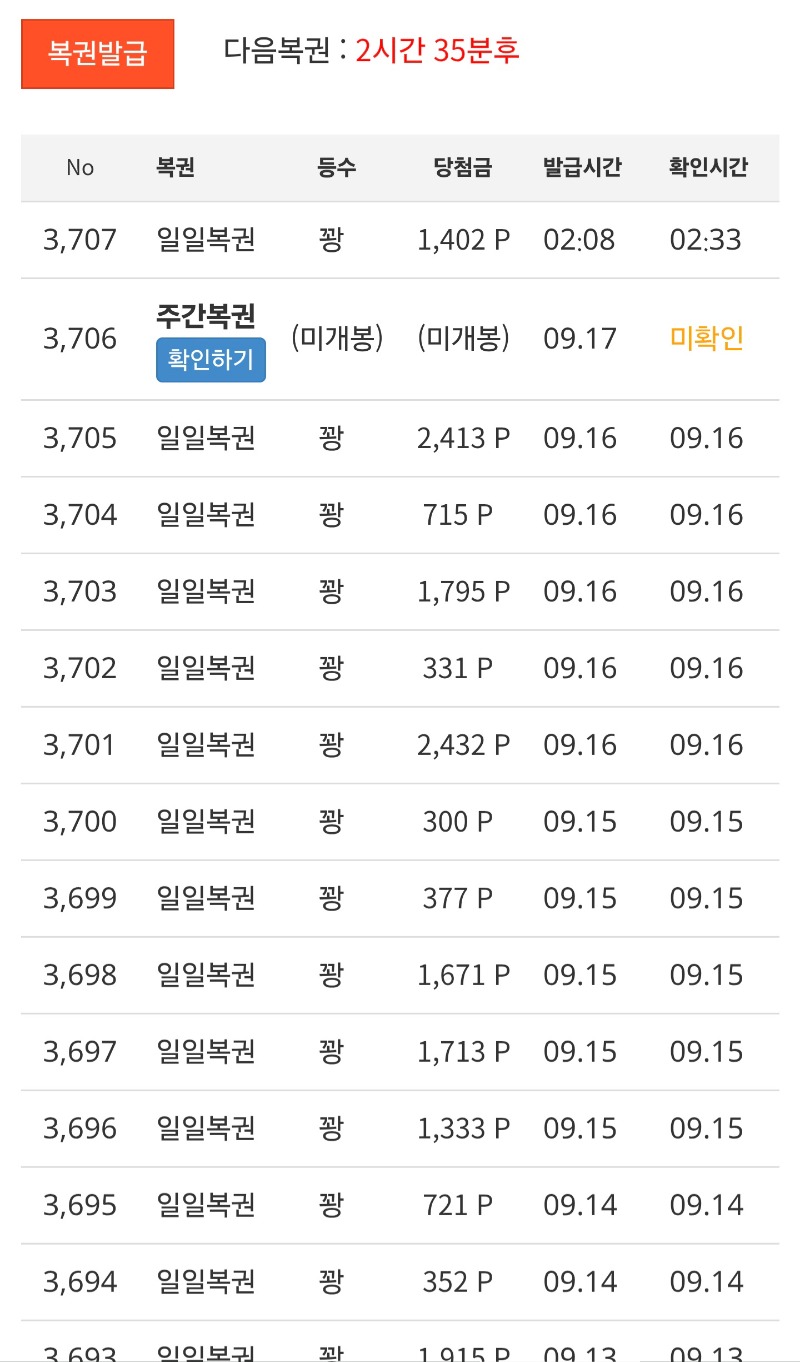 복권 한번 긁고 ~!!