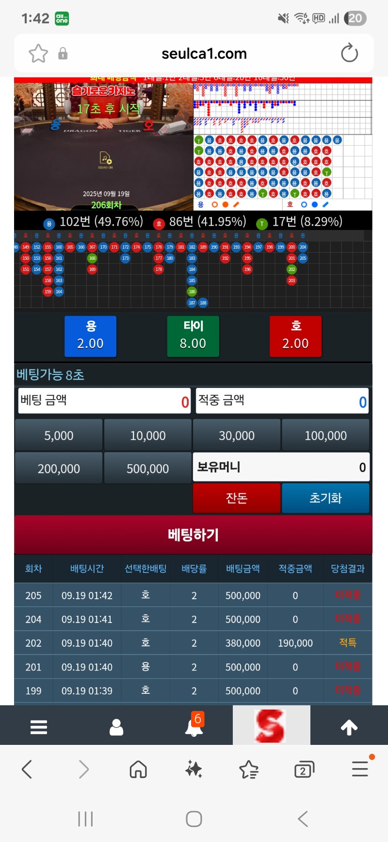 ㅋㅋㅋ슬용호 너가이겼다징그럽내