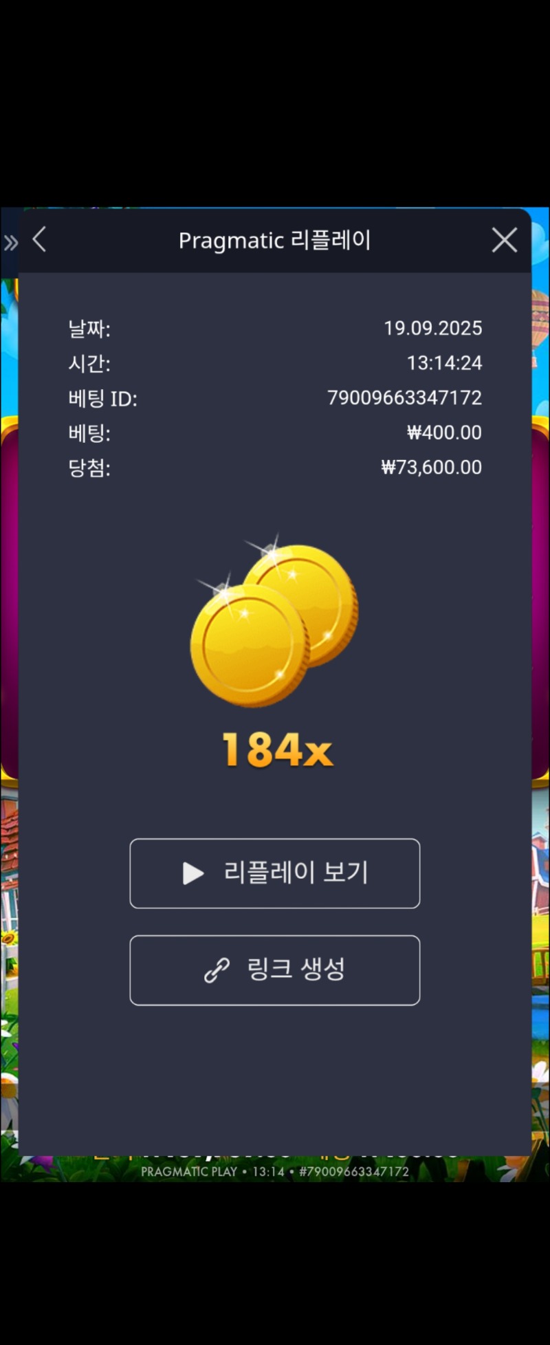 황물 184배