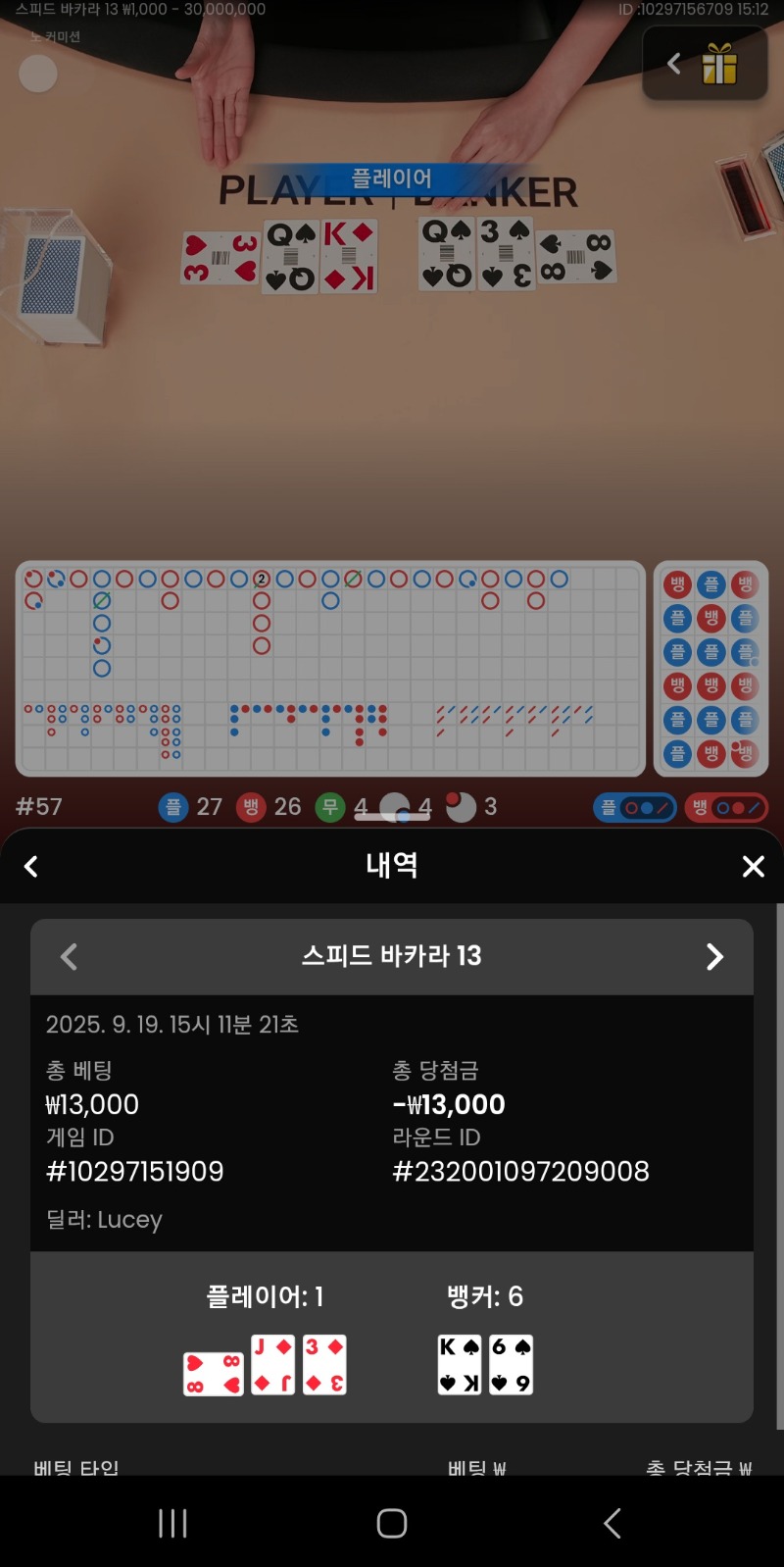 프라그바카라 3패