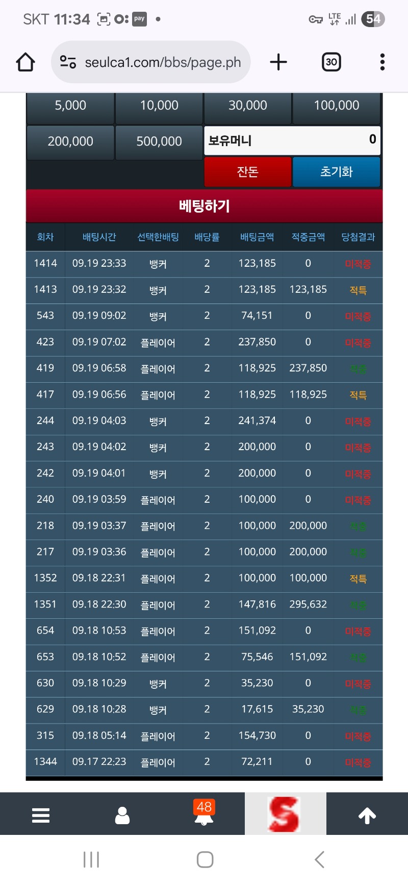 슬카라 아쉽네요 ㅜㅠ