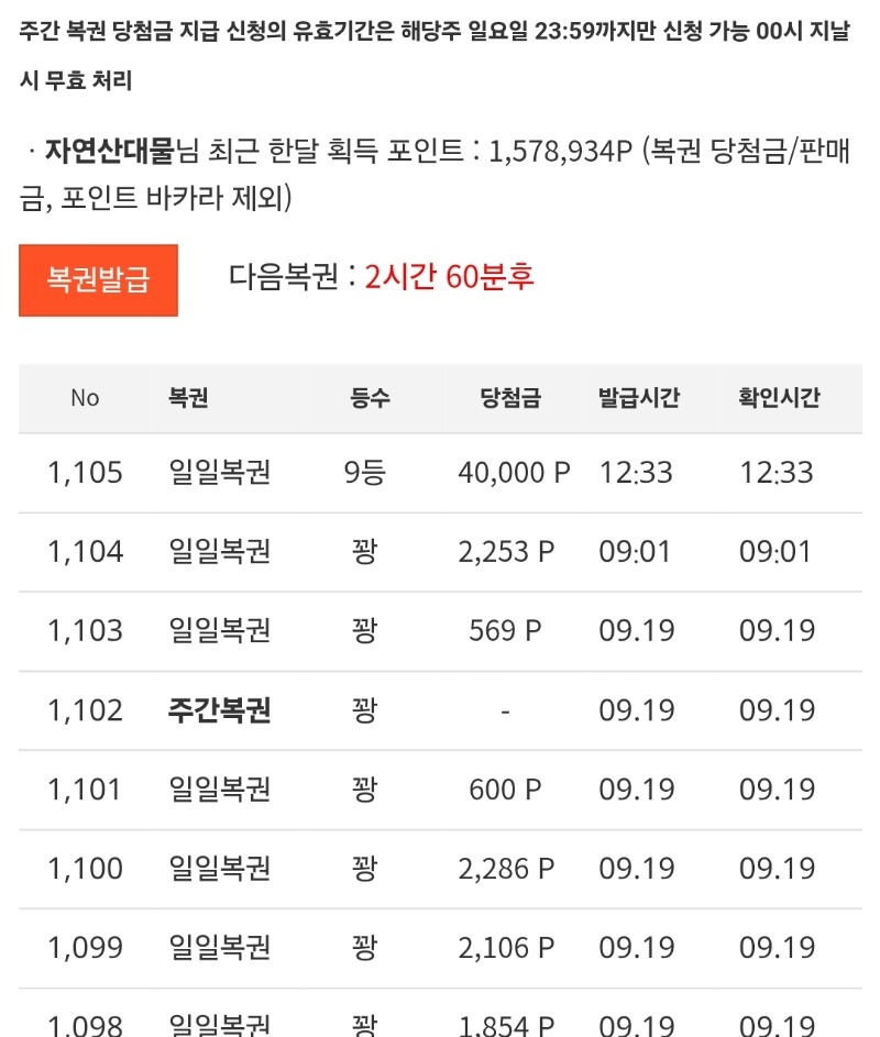 일복9등