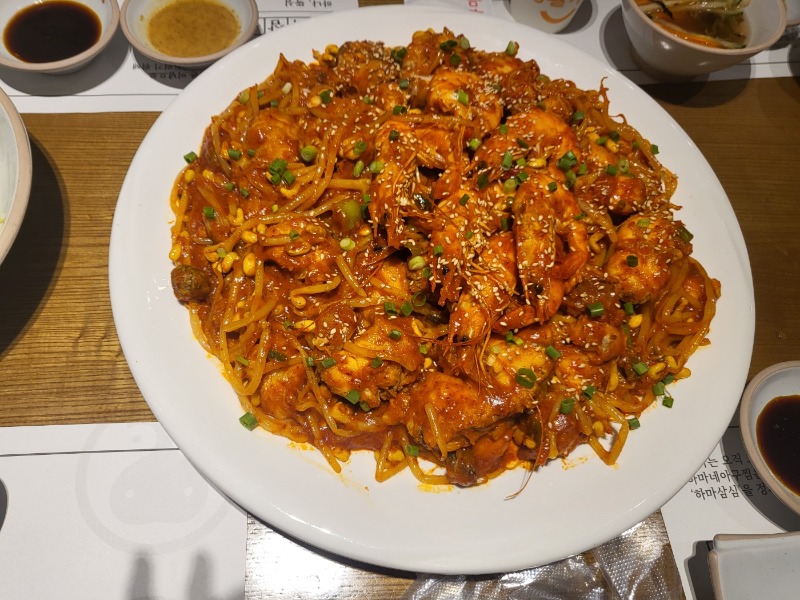 며칠전에 다녀온 순살아구찜..