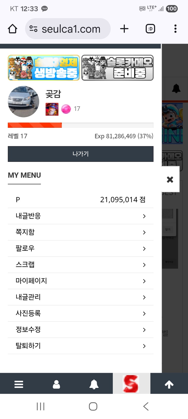 새로운 하루시작이네요
