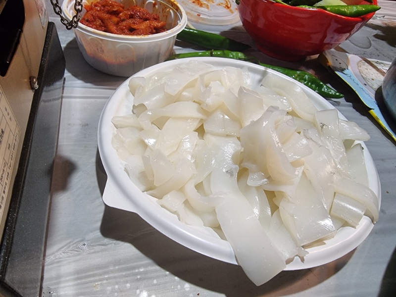 오늘 쭈꾸미 낚시 및 저녁ㅎ (P.S. 양사장님)