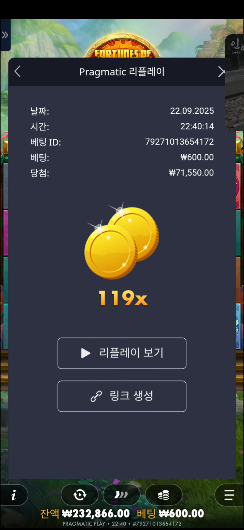 아즈텍행운 119