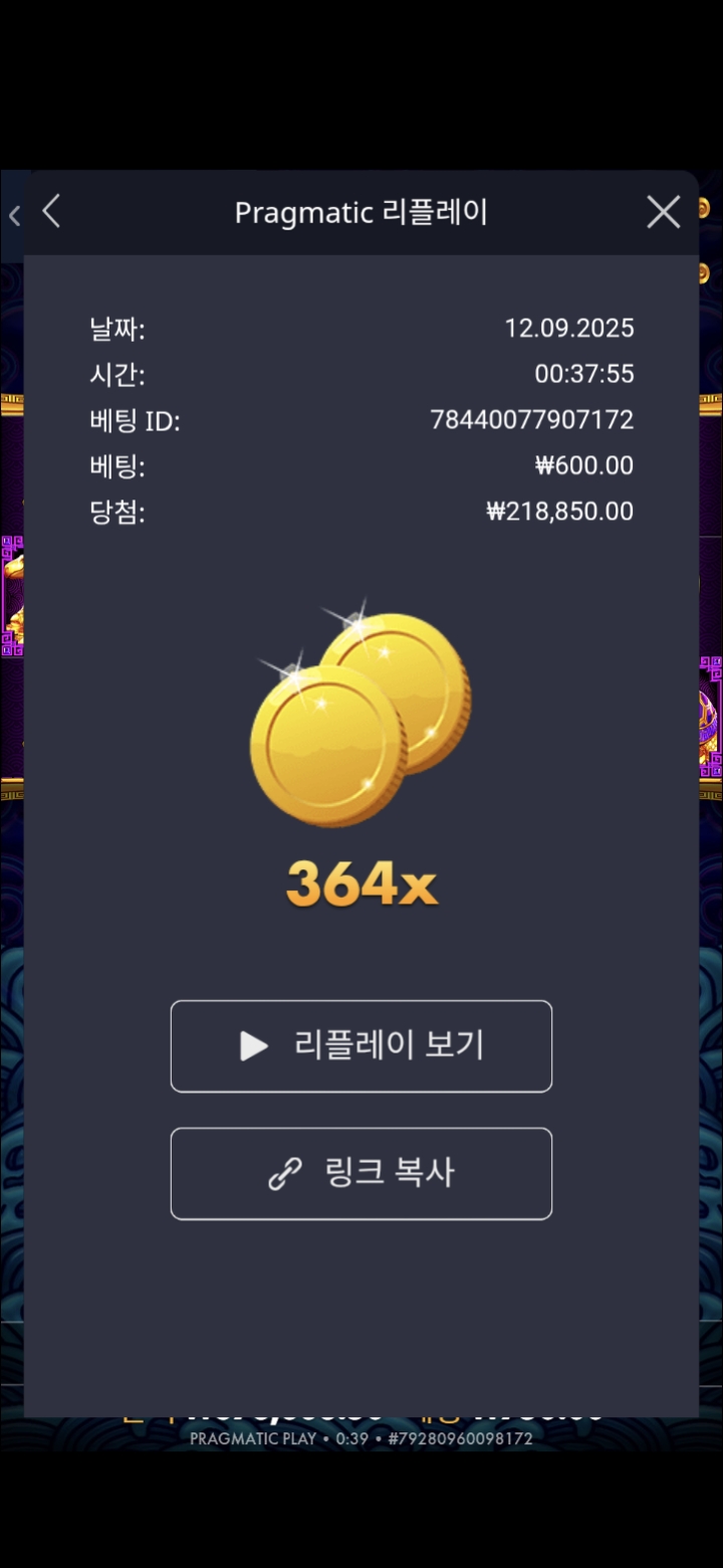 오라메 364배