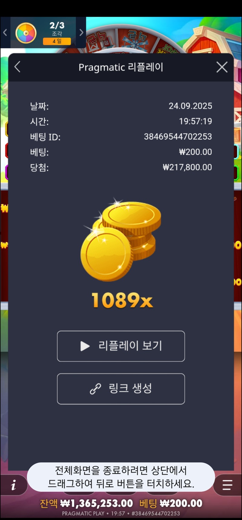 비거반하우스보난자1089배