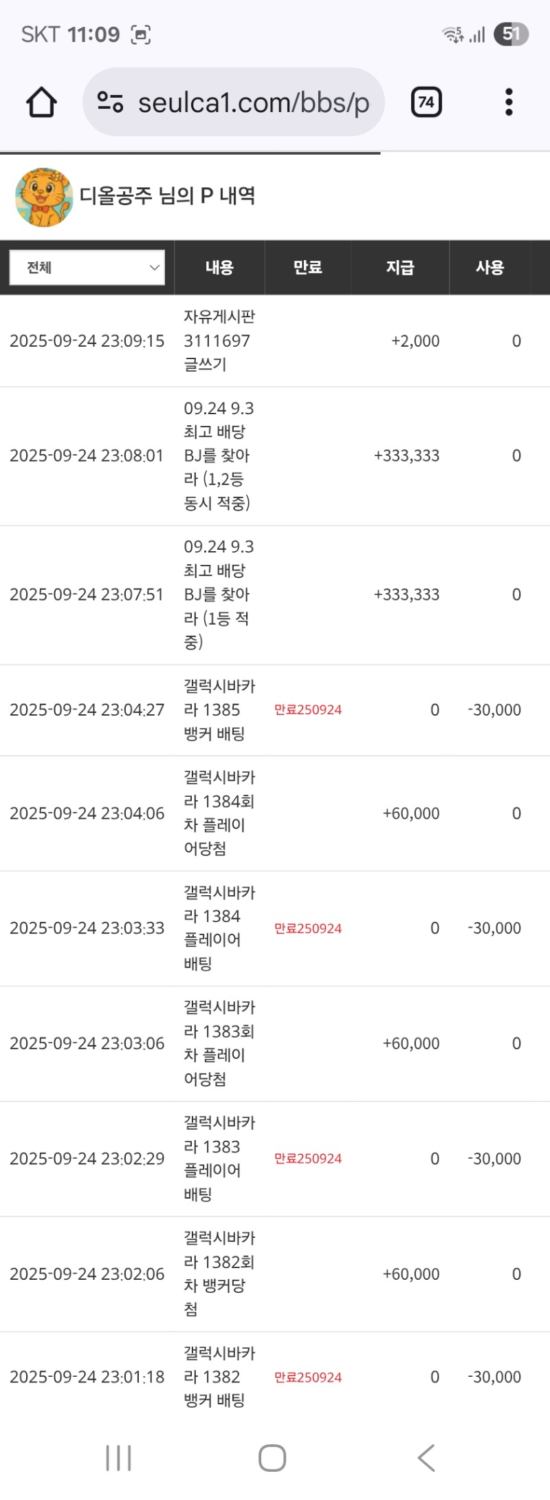 최배비 적중 포인트 ㅅㅅ