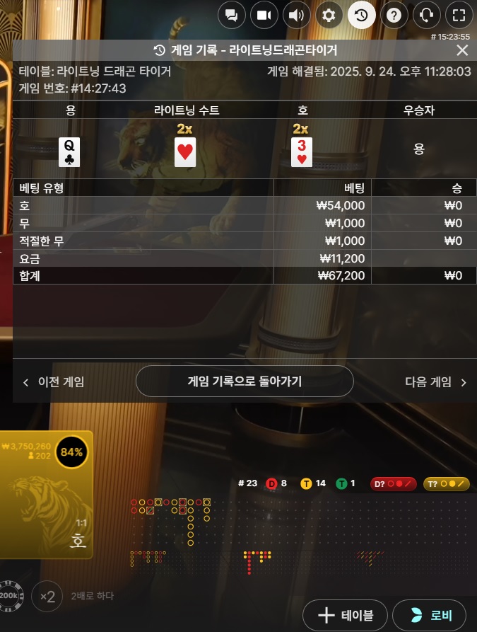 라이트닝용호 패