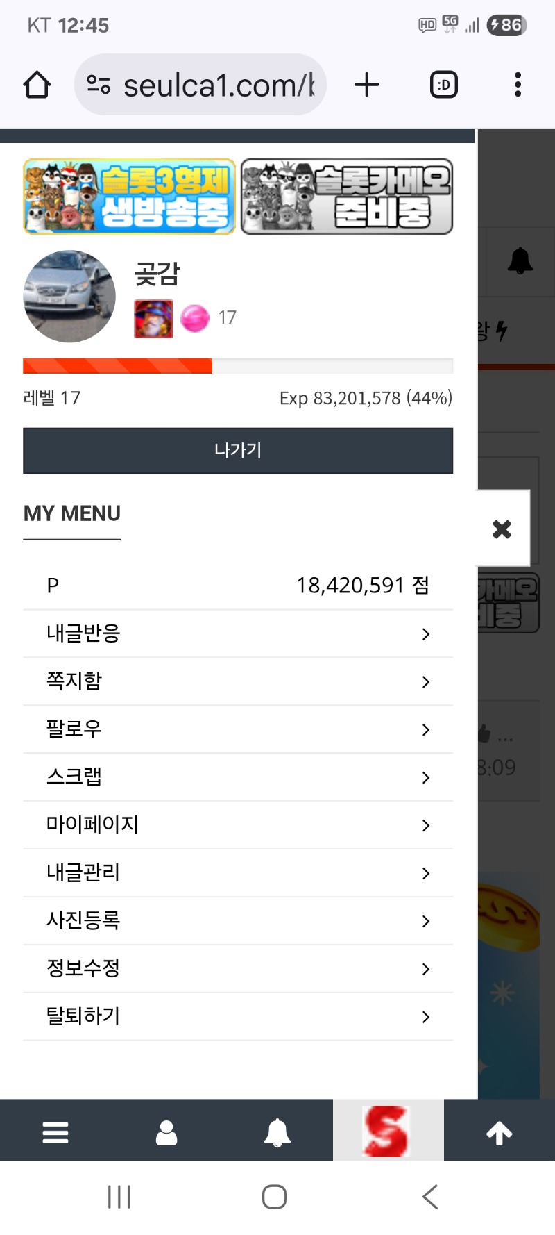 새로운 하루가시작이네요