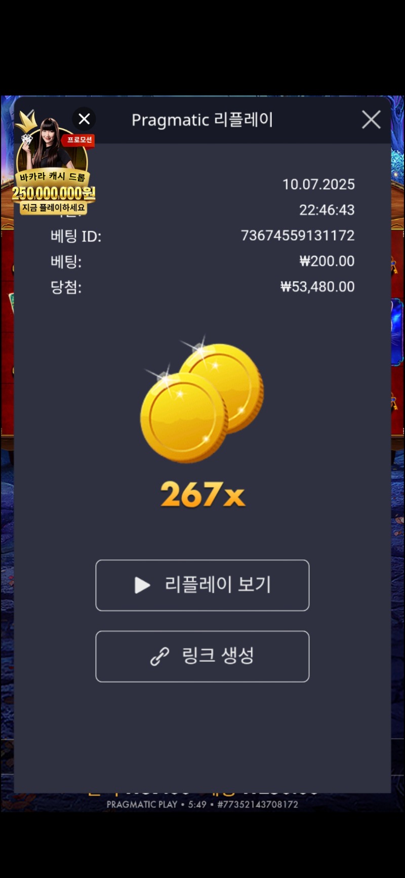 마담메가267배